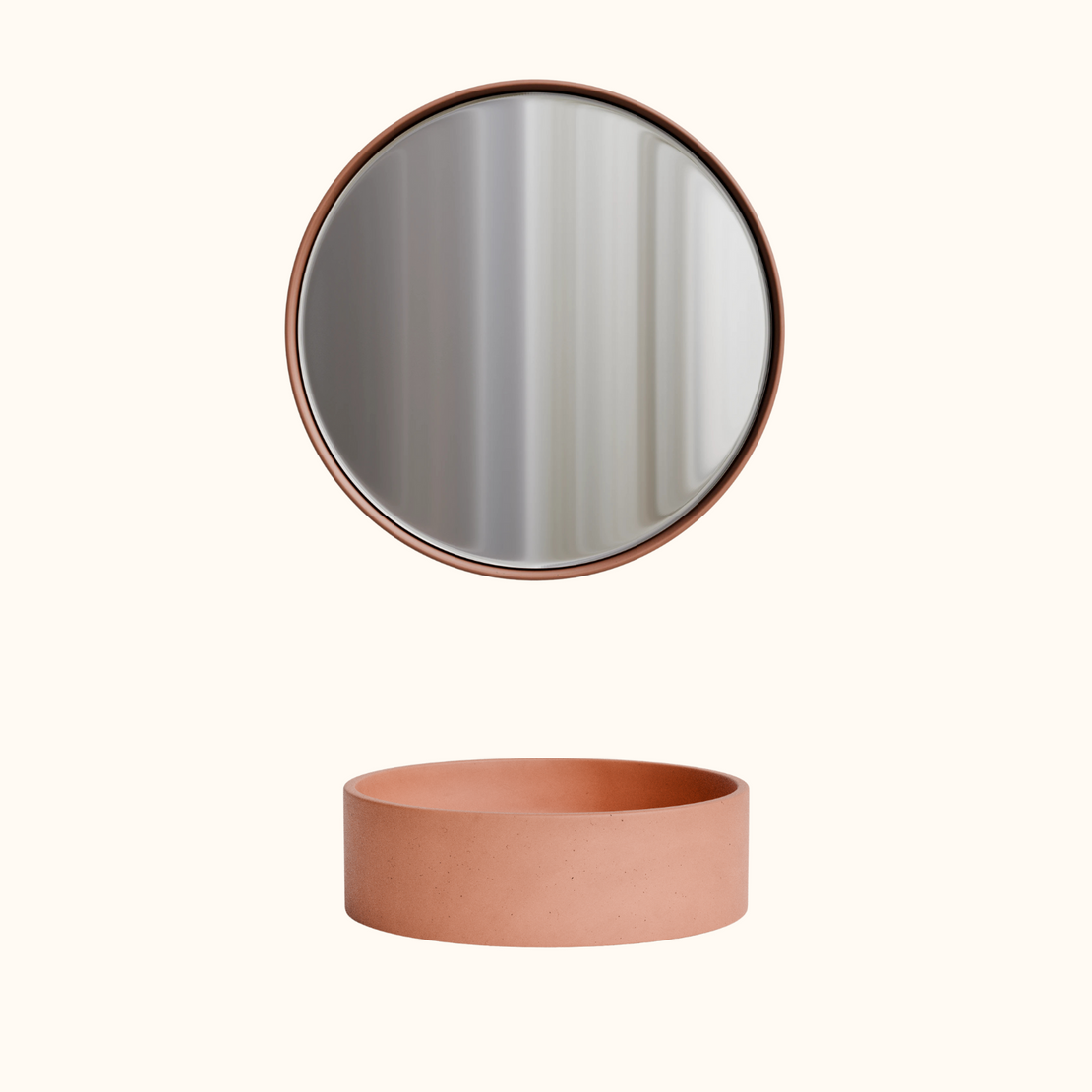 The Sol Concrete Mirror and the Comet Concrete Basin