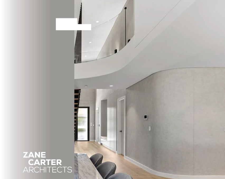 Inside of a home designed by Zane Carter Architects