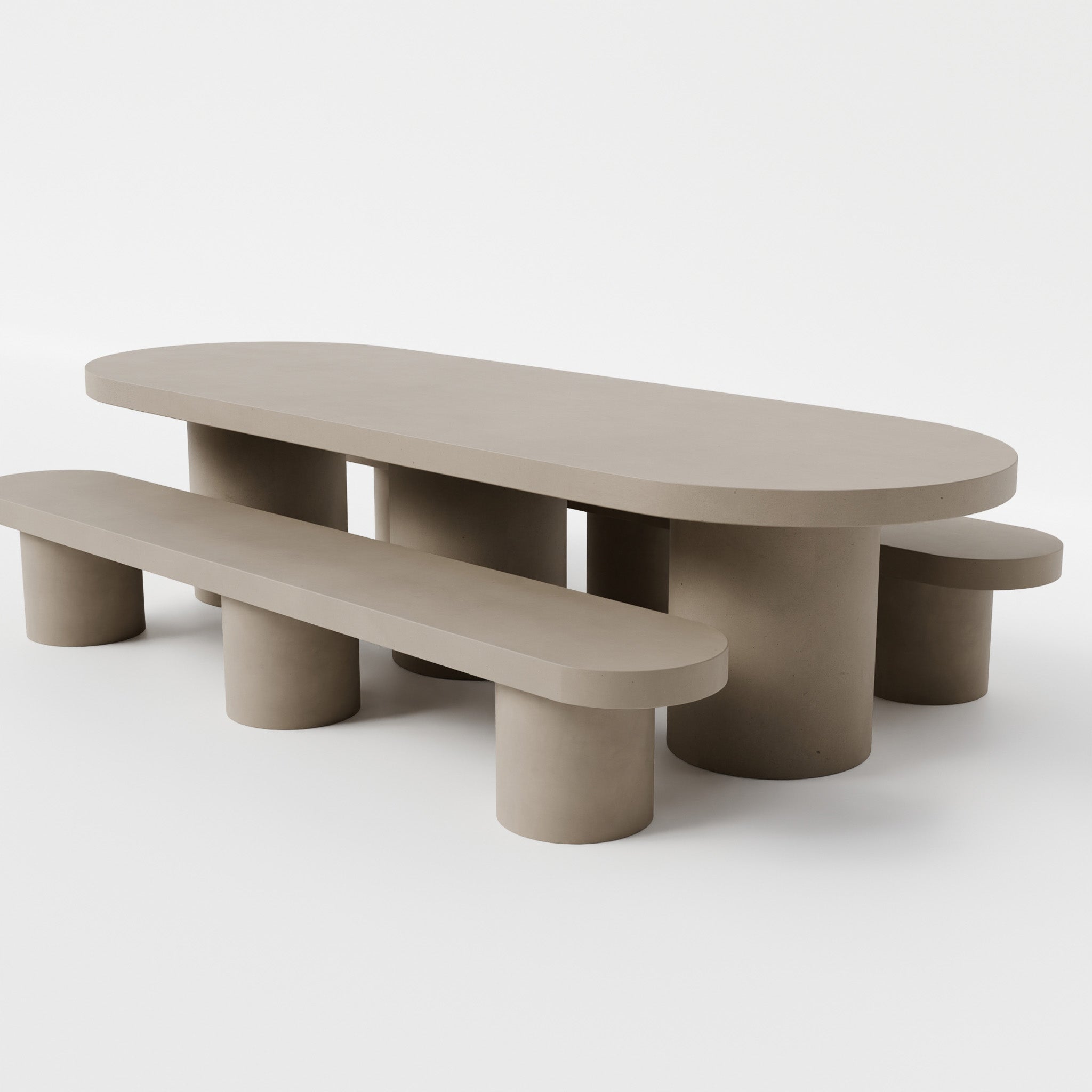 Fawn / With 2 Bench Seats