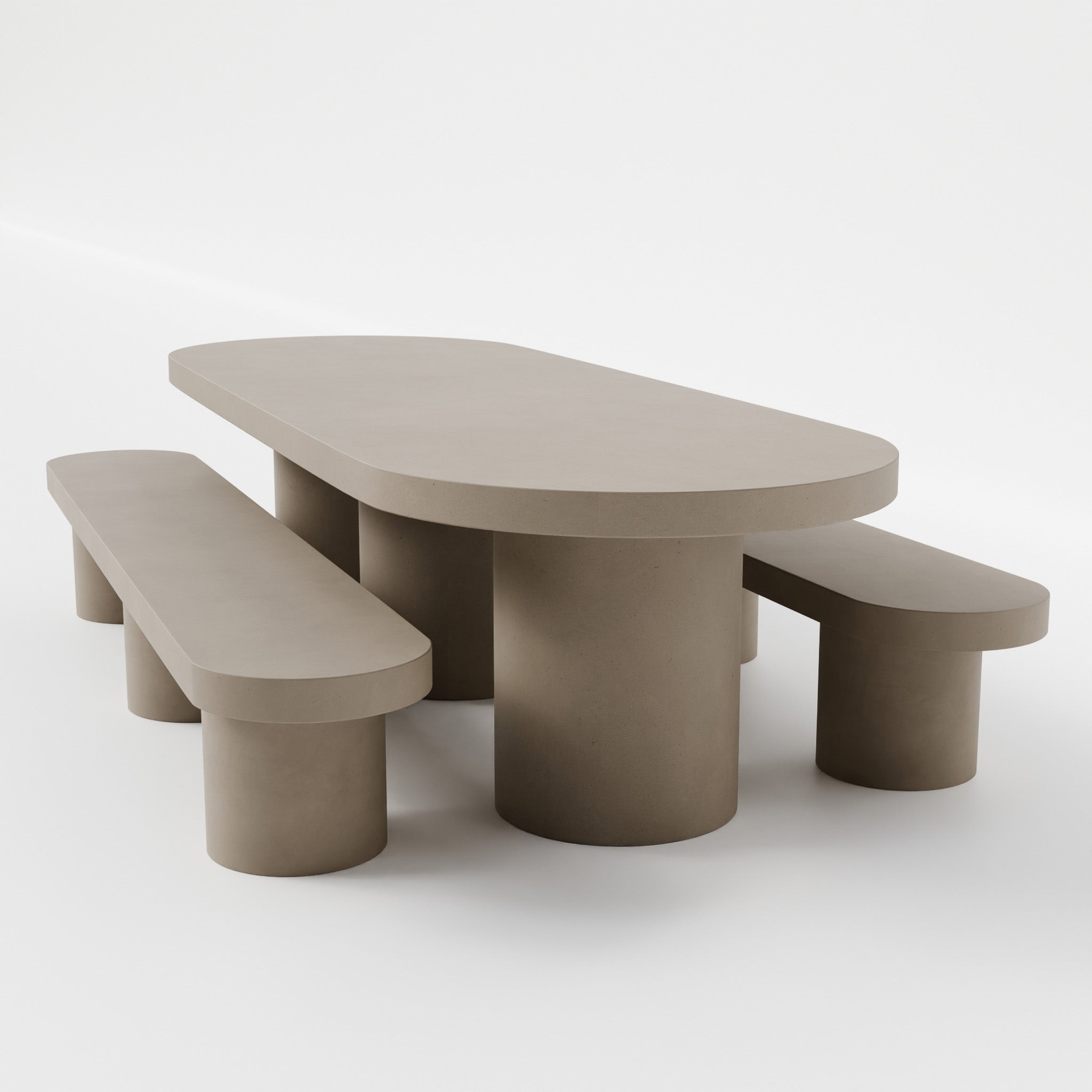 Fawn / With 2 Bench Seats