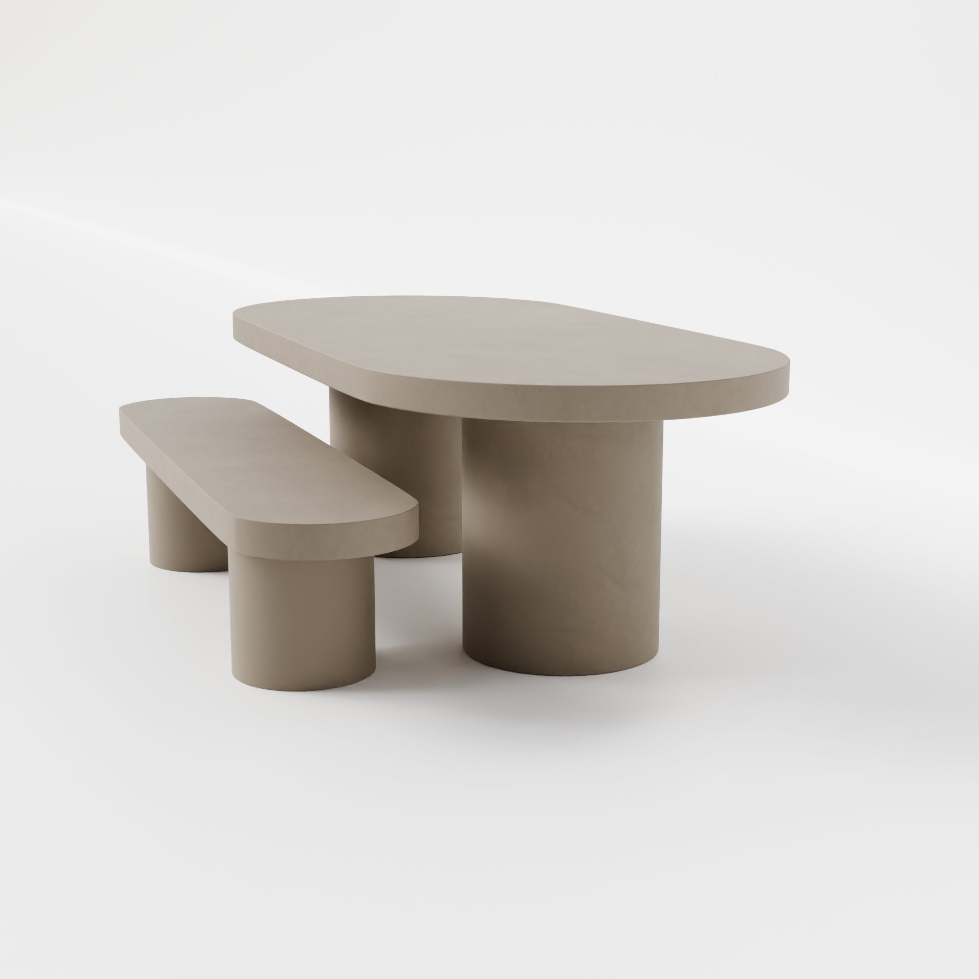 Fawn / With 1 Bench Seat