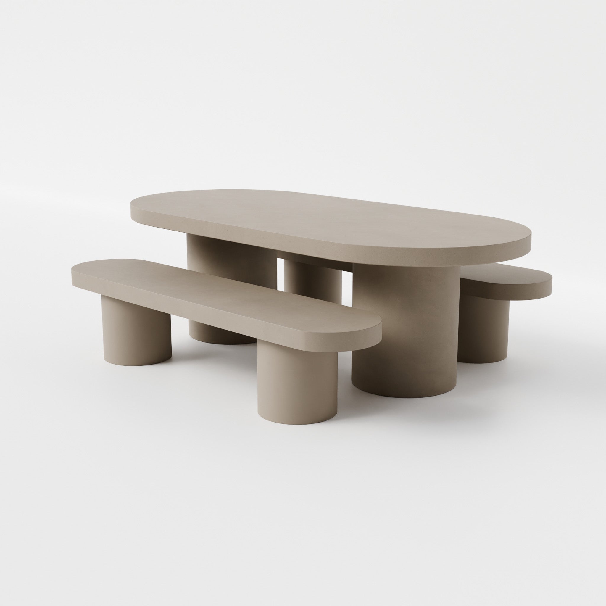 Fawn / With 2 Bench Seats