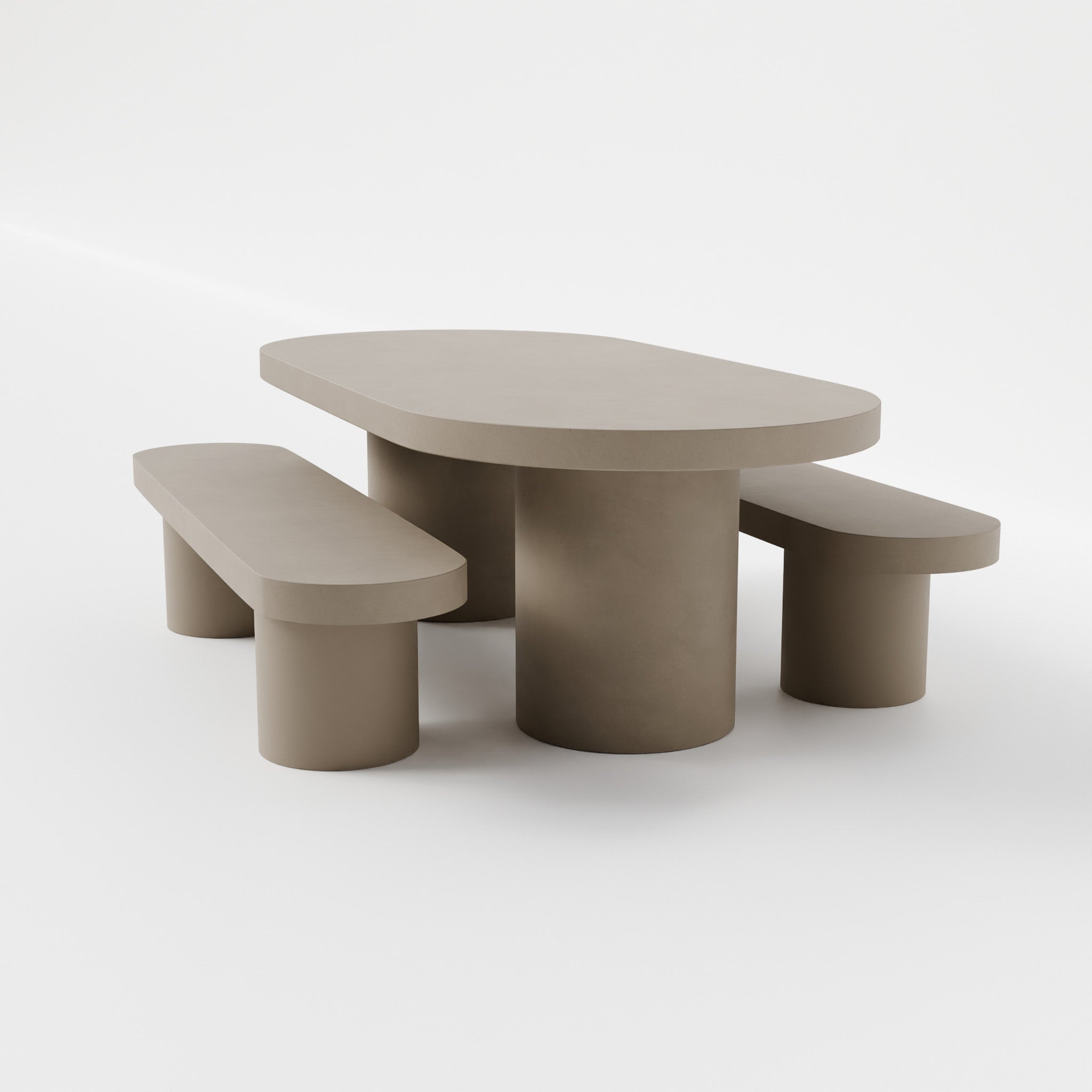 Fawn / With 2 Bench Seats