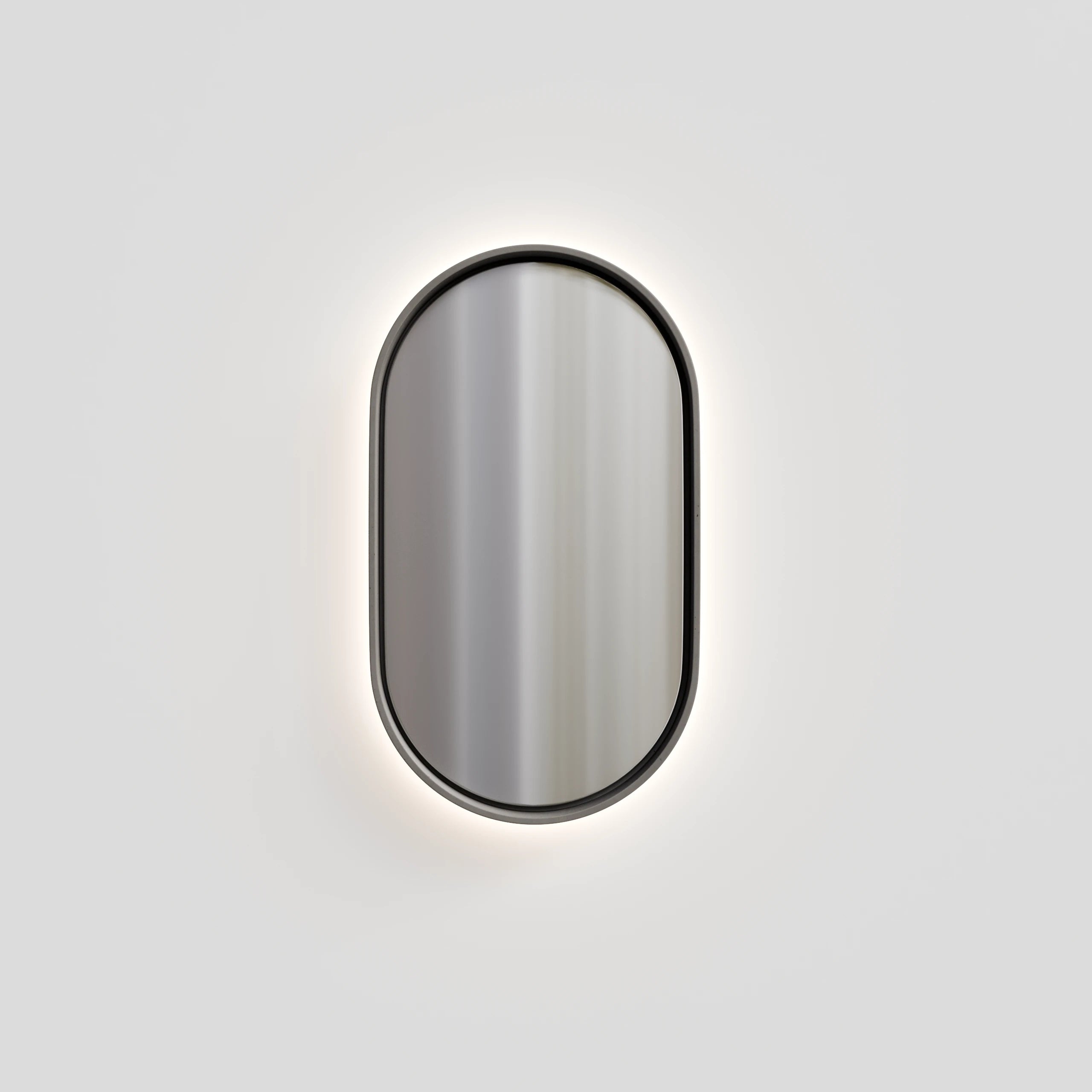 Granite Grey / 700mm x 400mm / Backlit