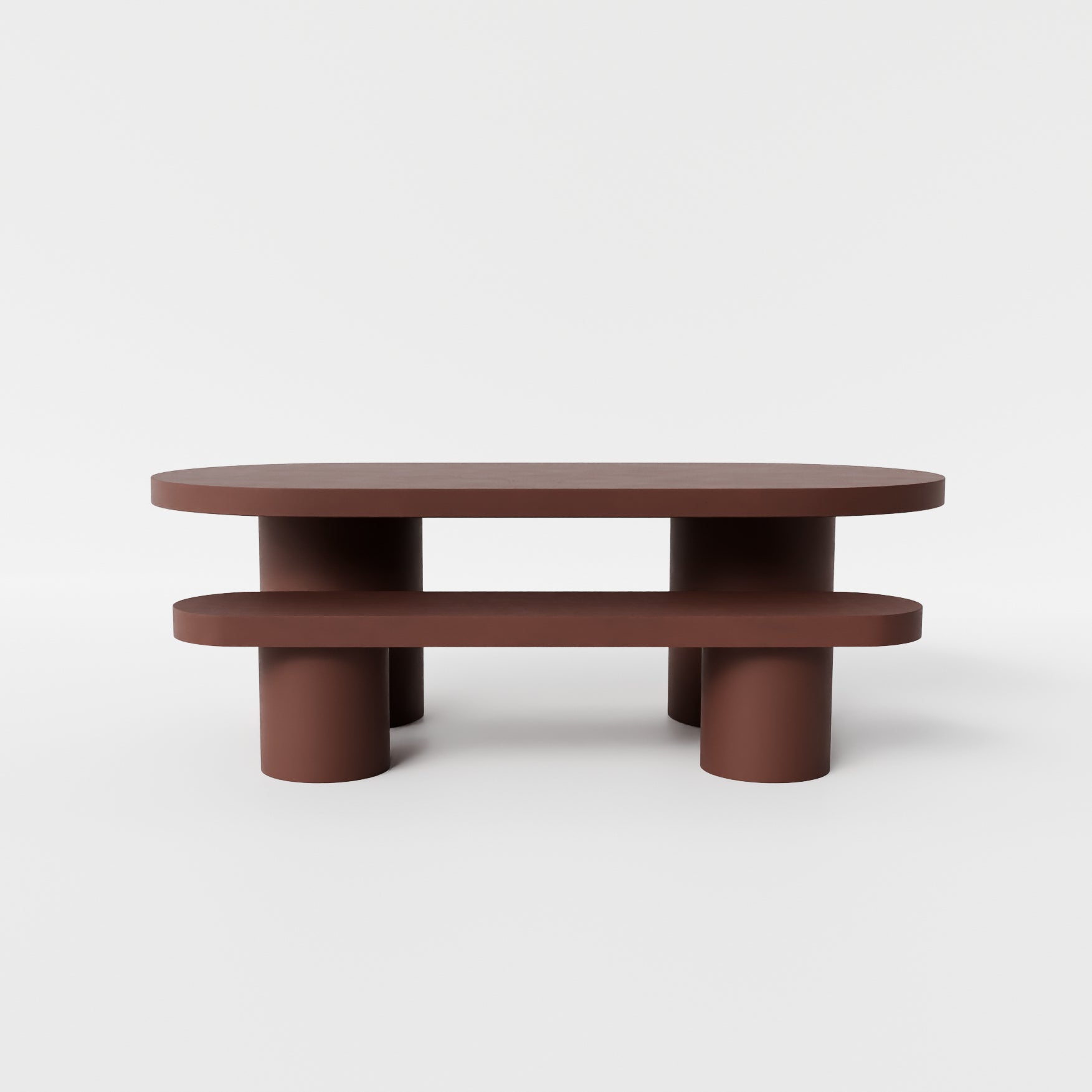 Merlot / With 1 Bench Seat