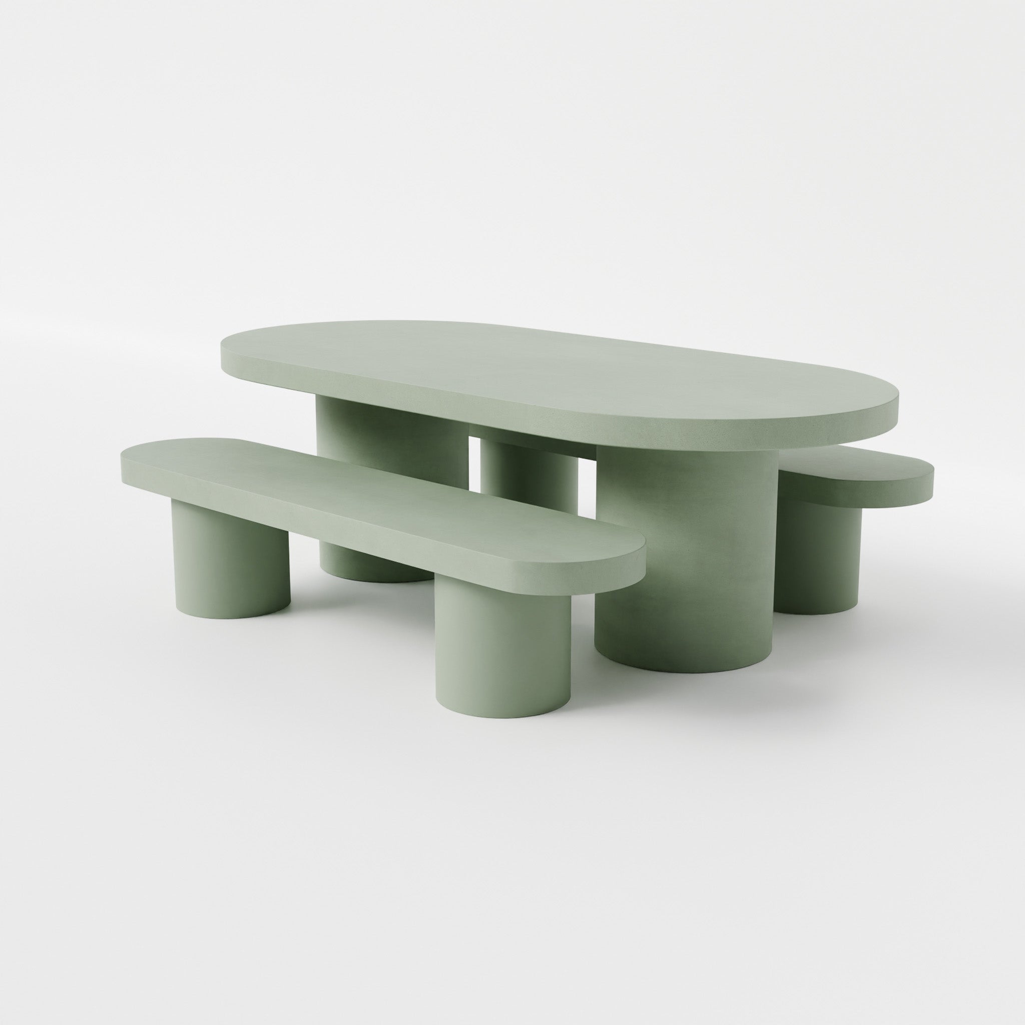 Rainforest Green / With 2 Bench Seats