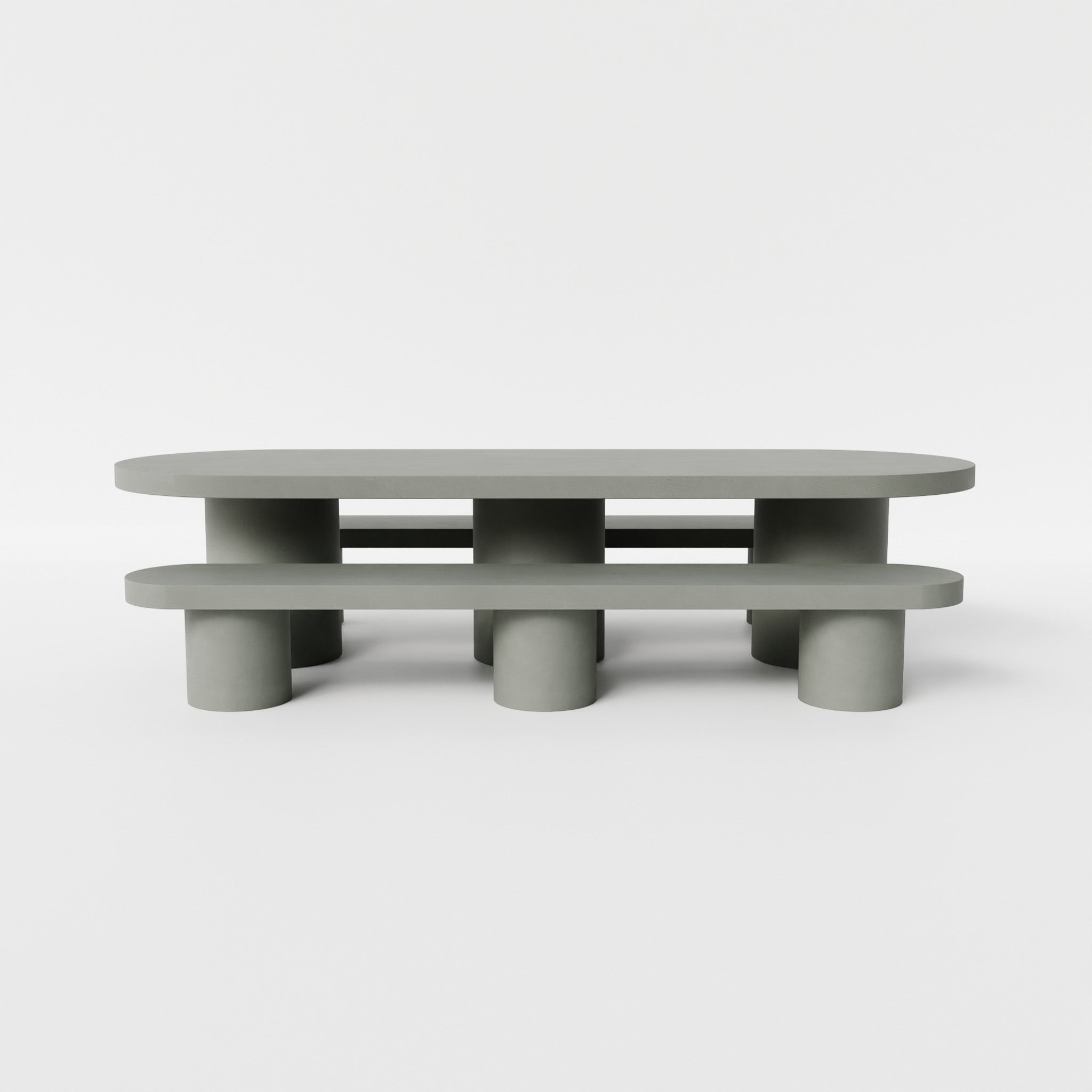 Slate / With 2 Bench Seats