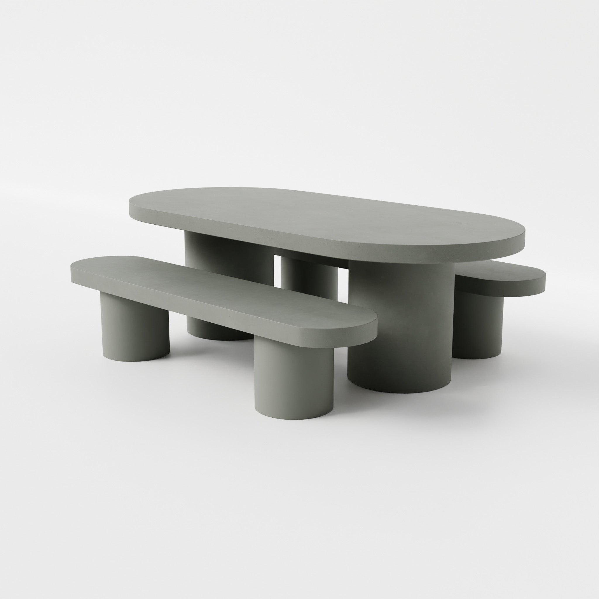 Slate / With 2 Bench Seats