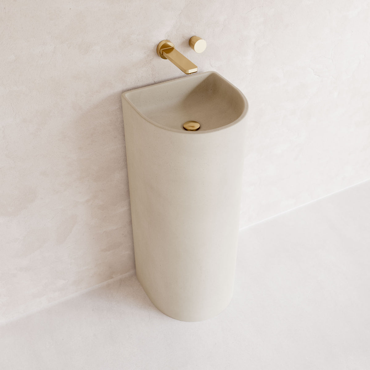 Aurora Concrete Pedestal Basin